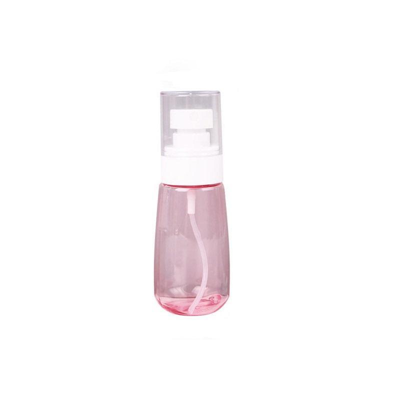10pcs Portable Travel Emulsion Dispenser Bottle Press Pump Refillable Containers - Blue-60ml
