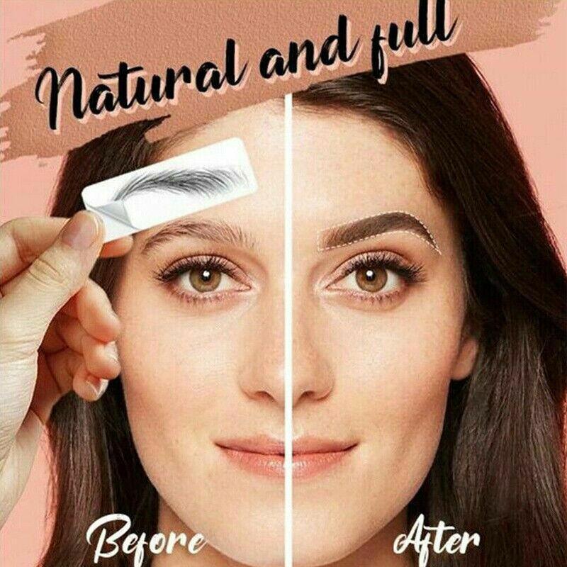 3D Waterproof Eyebrow Tattoo Sticker Hair-Like Natural Brows for Sparse Eyebrows - E09