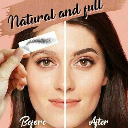 3D Waterproof Eyebrow Tattoo Sticker Hair-Like Natural Brows for Sparse Eyebrows - E16