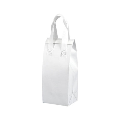50pcs Thermal Insulation Packing Bag Non Woven Milk Tea Cake Food Storage Bag - Kraft-26x26x17cm