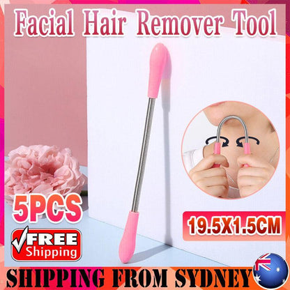 5X Hair Epilator Threading Facial Remover Roller Spring Face Smooth Tool Beauty
