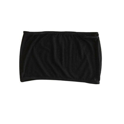 Female Strapless Boob Tube Top Bandeau Bra Modal Ladies Modal Stomacher Wrapped - Black