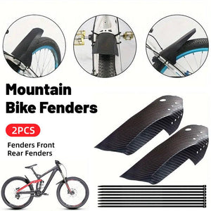 2pcs Mountain Bike Fenders Cycling Mudguard Bike Accessories MTB Road Cycling