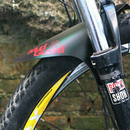 Marsh Guard Bicycle Mudguard Mtb Fender Mud Guards Wings - Bicycle Front Fender - Red