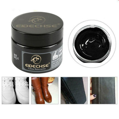 Advanced Leather Repair Gel Kit Filler For Sofa Auto Interior Scratch Rips Holes For Minor Breakage Repairs - Beige White