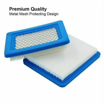 2Pcs Air Filter 399959 Replaces Lawn Mower For Briggs & Stratton 491588 491588S