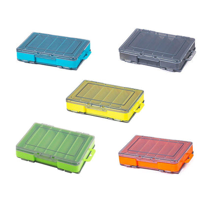 Multifunctional Fishing Bait Storage Box Accessories Gear Organizer Tool Box - Grey-S