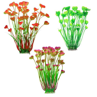 Aquarium 40Cm Artificial Simulation Water Plants Fish Tank Plant Grass Decor Au - Green