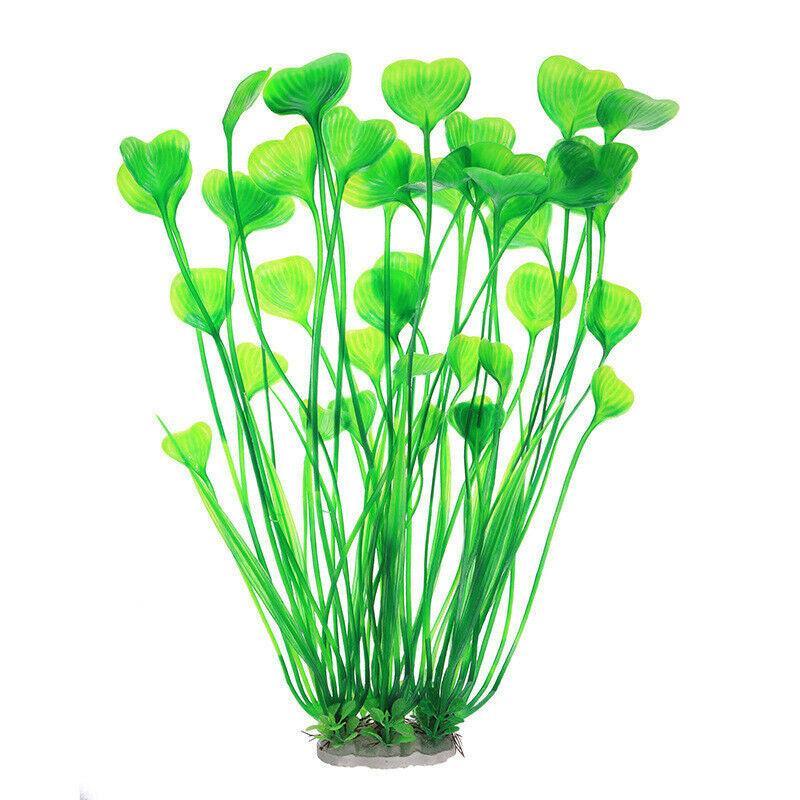 Aquarium 40Cm Artificial Simulation Water Plants Fish Tank Plant Grass Decor Au - Green