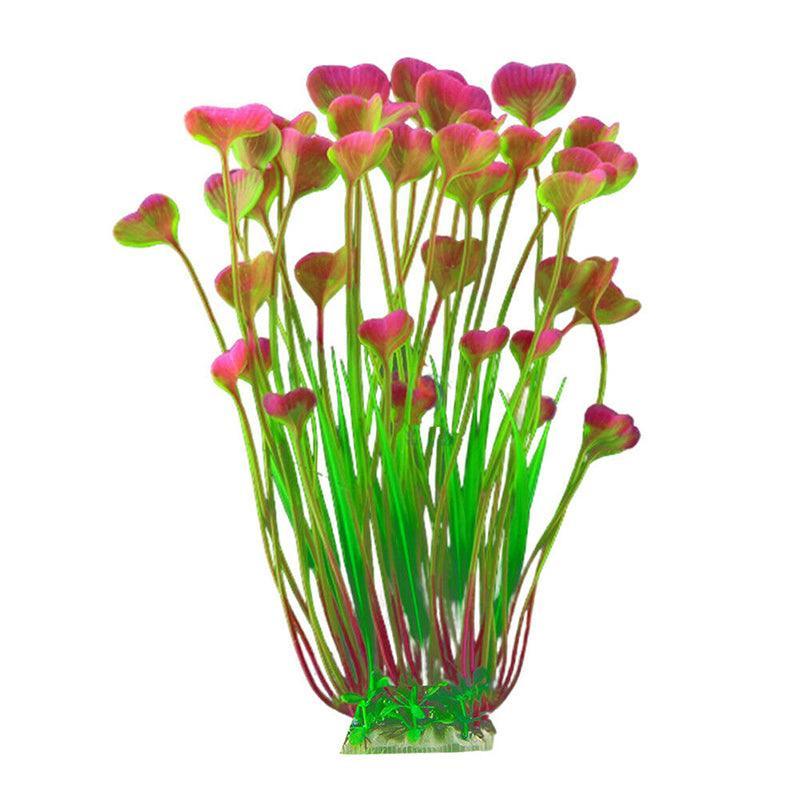 Aquarium 40Cm Artificial Simulation Water Plants Fish Tank Plant Grass Decor Au - Pink