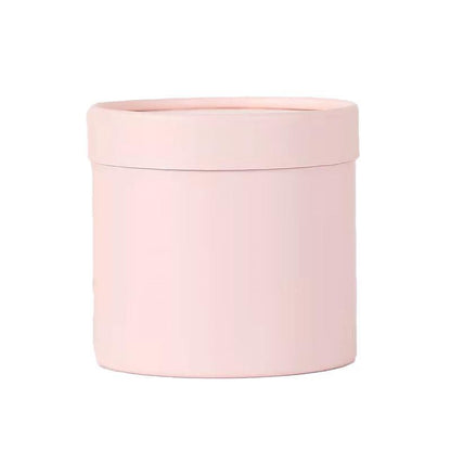 10pcs Clear Round Hug Bucket for Flower Arrangement Bouquet Packaging Supplies - Flower-Bucket-10pcs-Purple
