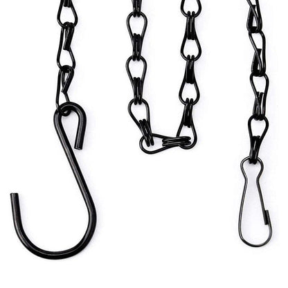 15PCS Metal Hanging Chains for Plants Flower Pot Basket Garden Bird Feeder
