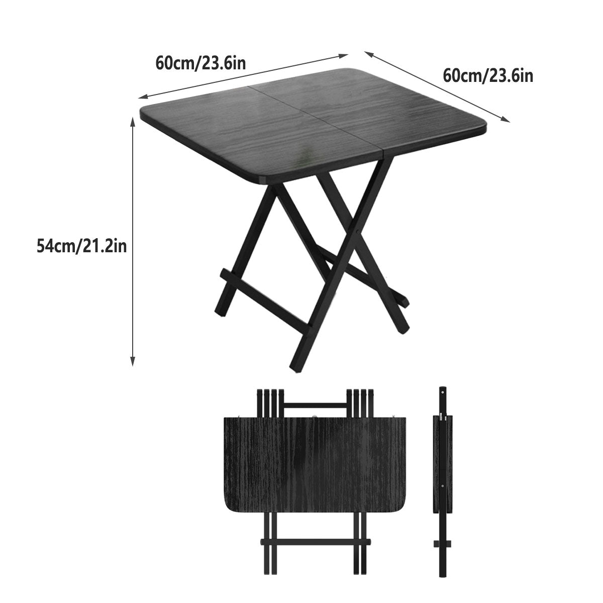 Folding Dining Table Model Portable Simple Household Table Compact Space Saving