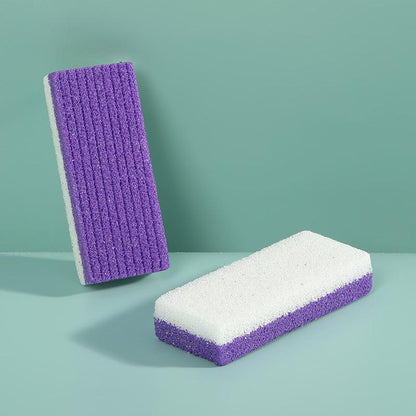 4X Pumice Foot Stone File Exfoliate Rasp Dead Skin Scrub Pedicure Remove Sands
