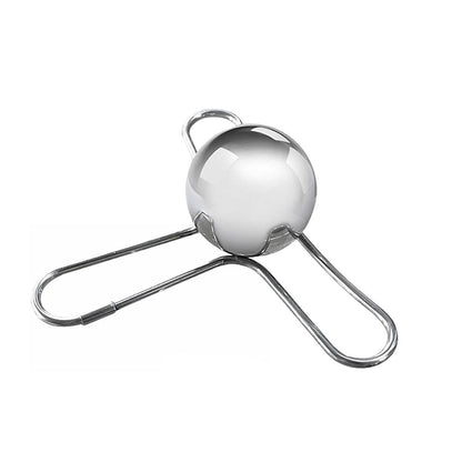 3/4 Forks Stainless Steel Ice Balls Reusable Spherical Whisky Chilling Stones - 3 Forks