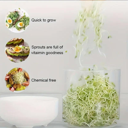 Bean Sprout Growing Machine Automatic Sprouting Pot Plant Germination Tool