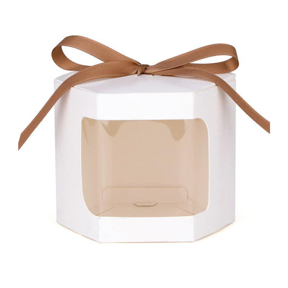 20PCS Small Gift Box Candy Storage Box Party Favor Treat Packaging Recyclable - Kraft-L