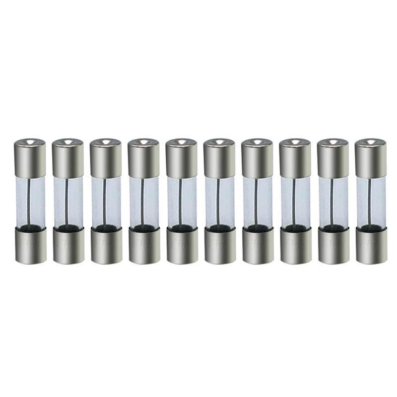 20Pcs M205 Glass Fuse 5Mm X 20Mm Slow Blow 250V / Select From 0.5A To 10A  Amp - 20PCS F6A