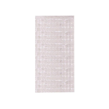 Rectangle Tinsel Curtain Shimmer Wall Backdrop 2M Length Party Decoration Sequin - Rose Gold
