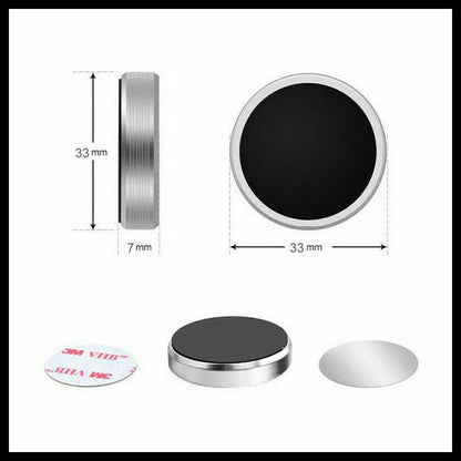 Universal Dashboard Phone Holder Car Mount Stand with Secure Grip - Gold *2