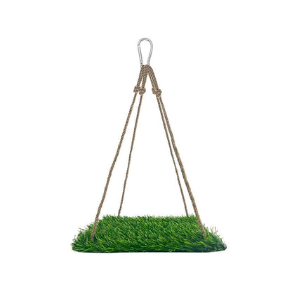 Parrot Turf Hammock Climbing Toy for Hamster Pet Bed Hanging Swing for Small Pet - Roundness - Factory Direct Shop