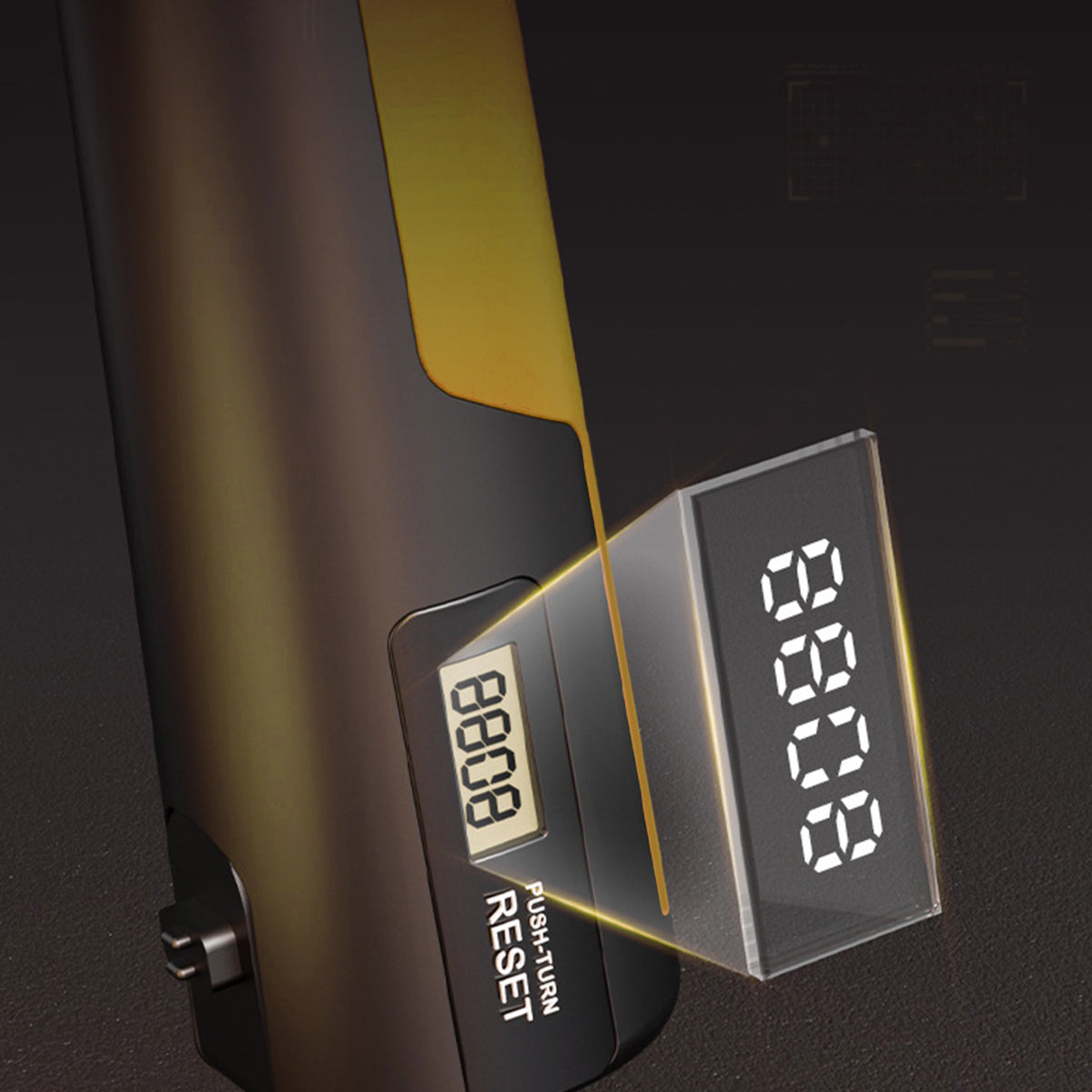 Adjustable Hand Grip Strengthener with Counter Forearm Finger Exerciser Trainer - Grey