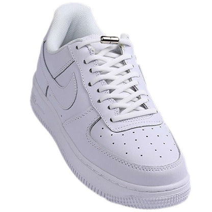 No Tie Locked Elastic Shoelace Shoe Lace Lazy Laces Sneakers Sports - Grey