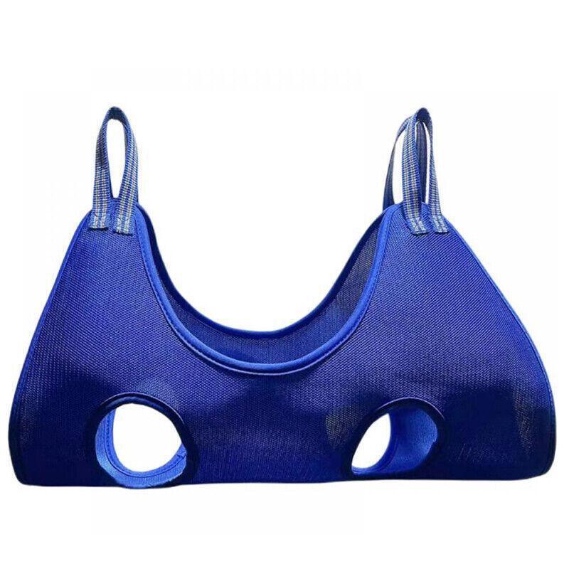S Size Hammock Helper Pet Dog Cat Grooming Restraint Bags for Bathing Trimming Nail - Red
