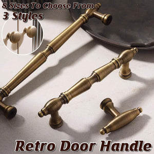 8 Sizes Vintage Cabinet Door Drawer Pull Handle Wardrobe Shoe Cupboard Knob - Single Hole-50mm