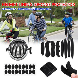 9 X Universal Bicycle Bike Cycling Helmet Padding Kit Replacement Foam Pads Set