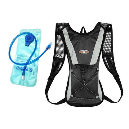 Hydration Pack Backpack Bag with 2L Water Bladder for Hiking Camping Cycling Running - Pink