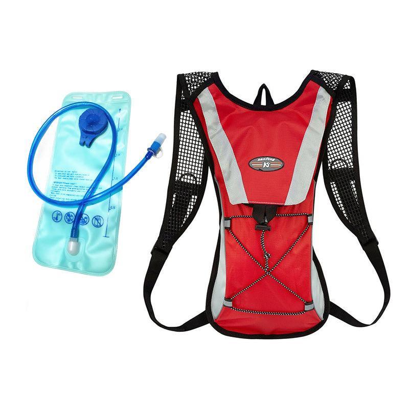 Hydration Pack Backpack Bag with 2L Water Bladder for Hiking Camping Cycling Running - Pink