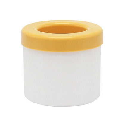 Silicone Ice Cube Tray Mould Ice Box Compartment Bucket for Easy Ice Making - Blue