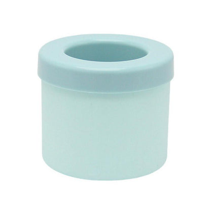 Silicone Ice Cube Tray Mould Ice Box Compartment Bucket for Easy Ice Making - Yellow