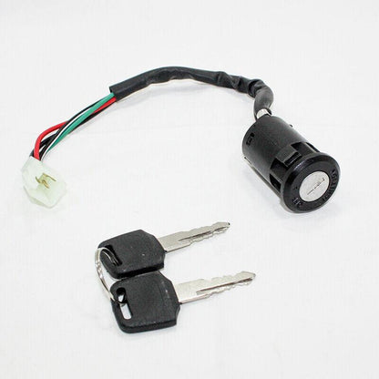 4 Wire Ignition Key Barrel Switch 50Cc 110Cc 125Cc 150Cc Pit Quad Dirt Bike Atv