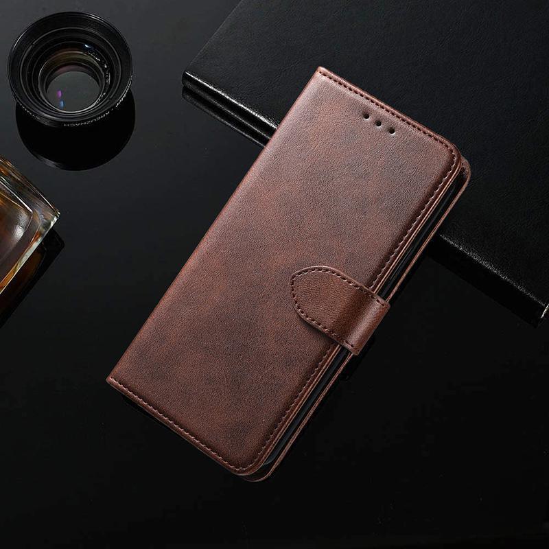 Brown Wallet Leather Flip Case Cover For iPhone 7 8 6 6S Plus X 11 12 13 Pro XS Max XR - iPhone 14 Pro Max
