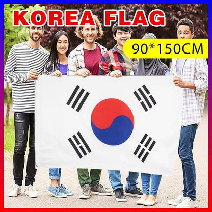 Large South Korea Flag Heavy Duty Outdoor Korean 90 X 150 CM - 3ft x 5ft