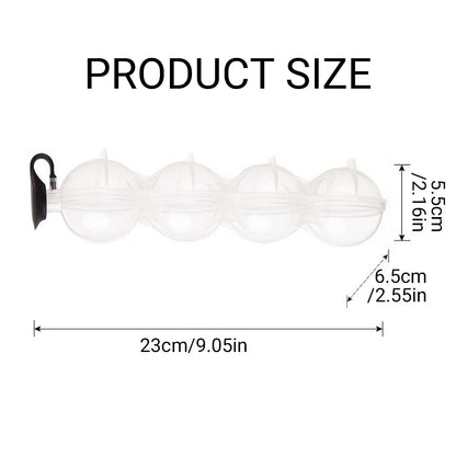 2X Large Ice Ball Maker Cube Tray Big Silicone Mold Sphere Whiskey Round Mould