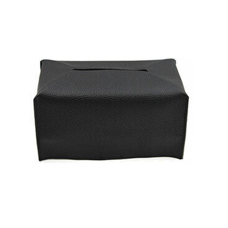 Large Size Tissue Box Dispenser Paper Holder Napkin Case Pu Leather Cover - Pink - Factory Direct Shop