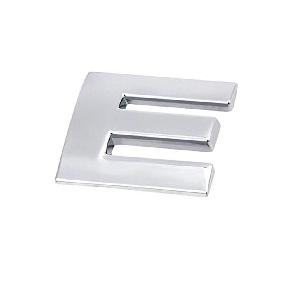 A-Z Alphabet Letters Car Sticker Self Adhesive Auto Badge Emblem 3D Chrome Good - Red S