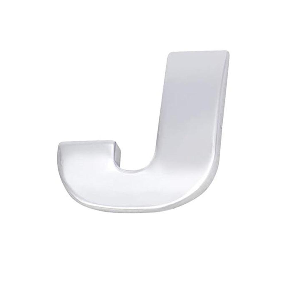 A-Z Alphabet Letters Car Sticker Self Adhesive Auto Badge Emblem 3D Chrome Good - Red S