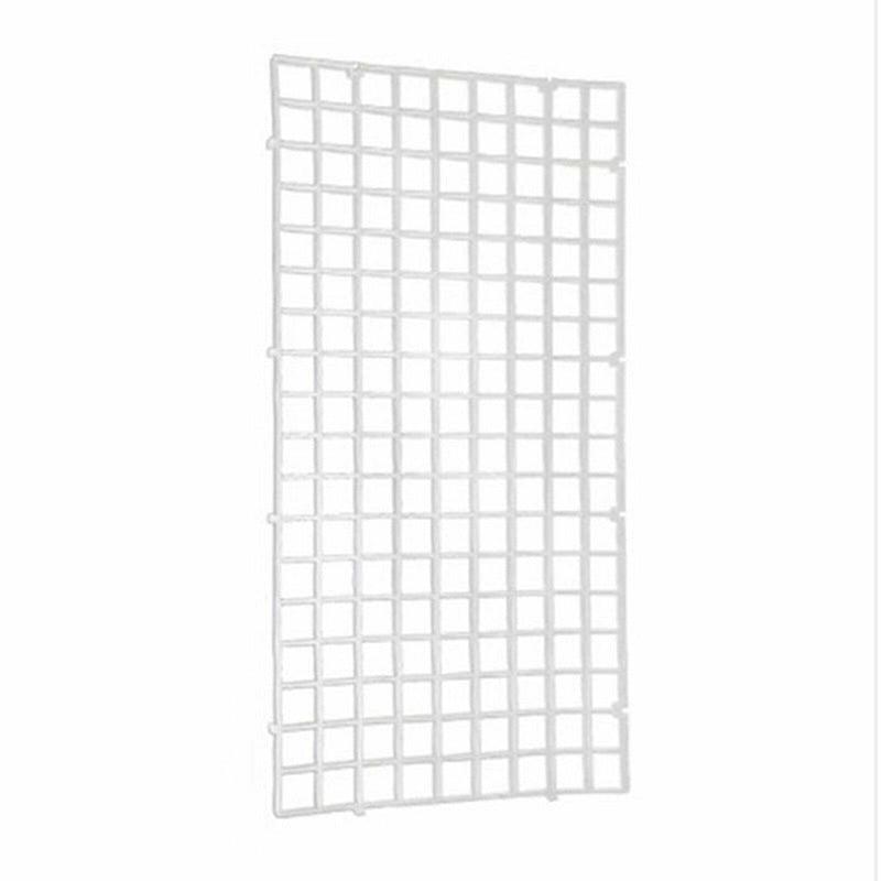 8Pcs Plastic Fish Grid Divider Durable  Holder Fish Tank Tray Egg Crate Aquarium - White
