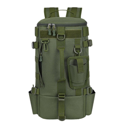 Waterproof Fishing Tackle Bag Large Capacity Multi Functional Shoulder Storage - Black