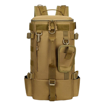 Waterproof Fishing Tackle Bag Large Capacity Multi Functional Shoulder Storage - Black