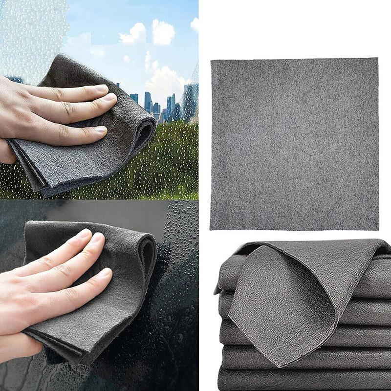 5 Size Thickened Magic Cleaning Cloth Reusable Streak Free Microfiber Rag - 20*30cm