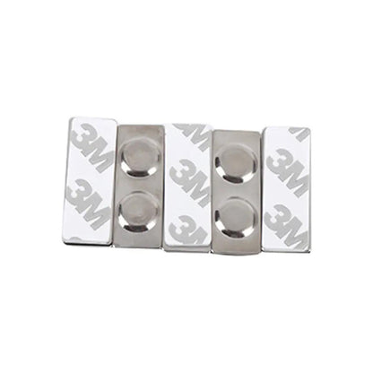 10x Magnetic Name Badge Tag Fastener Attachment Self Adhesive Strong Magnet NEW