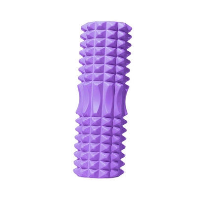 High Density EVA Foam Roller Yoga Massage Stick for Fitness - Crescent Style Blue - 33cm - Factory Direct Shop