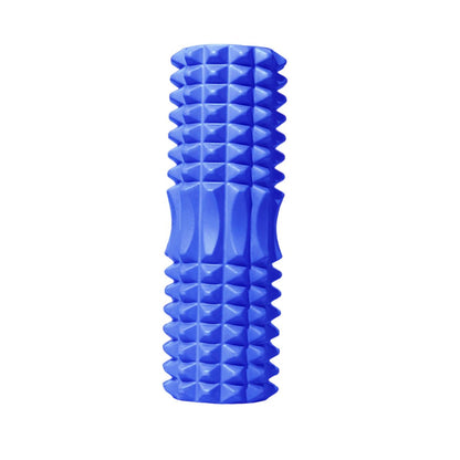 High Density EVA Foam Roller Yoga Massage Stick for Fitness - Crescent Style Blue - 33cm - Factory Direct Shop