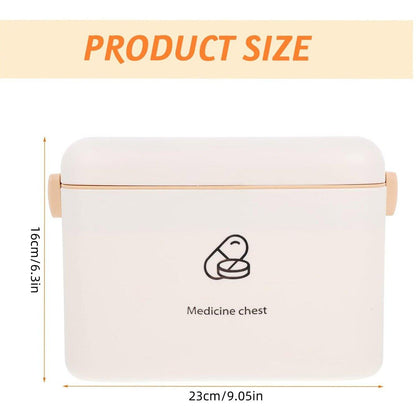 Medicine Cabinet Household Organizer Storage Emergency First Aid Kit Organizer