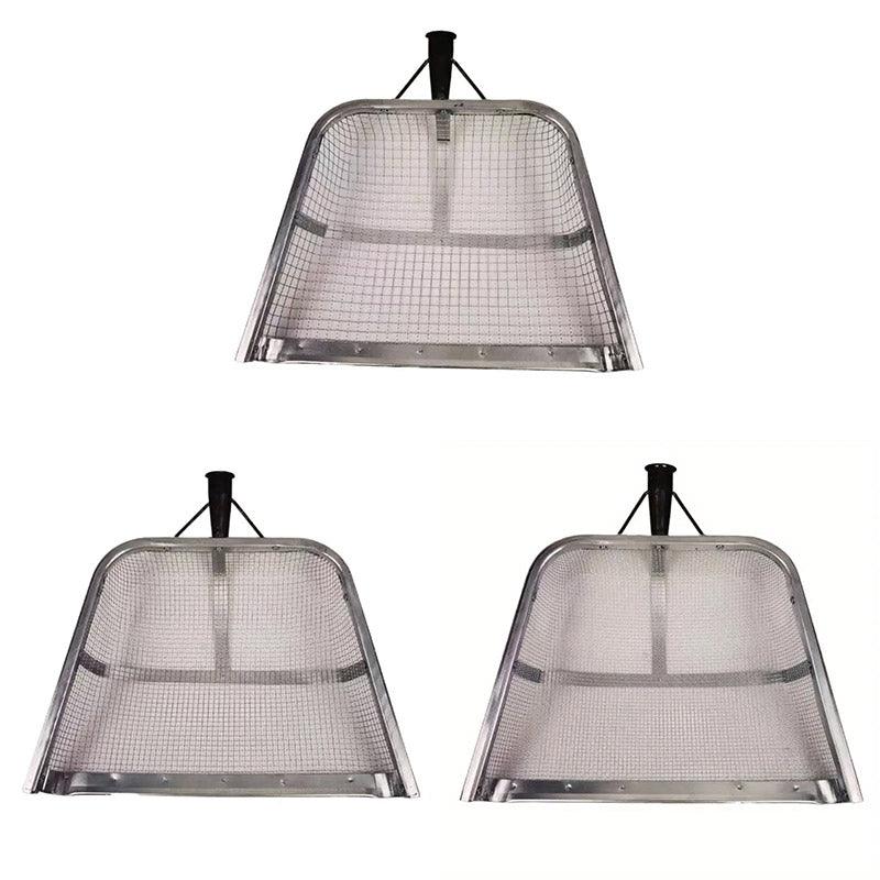 Stainless Steel Soil Sifter Drain Shovel Gardening Mesh Screen Filter Durable - 40MM